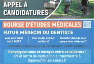 Lire la suite à propos de l’article APPEL A CANDIDATURES BOURSE D’ÉTUDES MÉDICALES