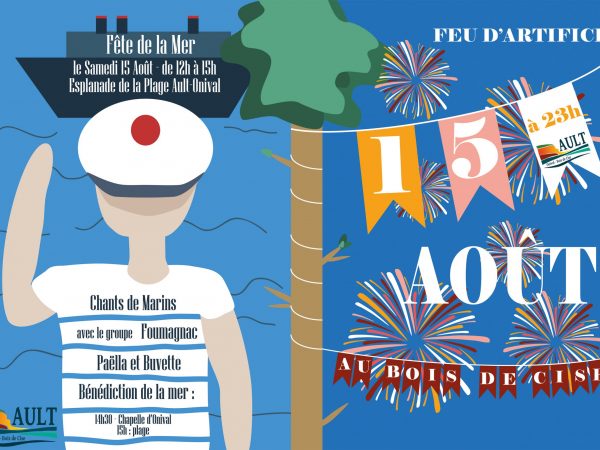 FÊTE DE LA MER et FEU D’ARTIFICE