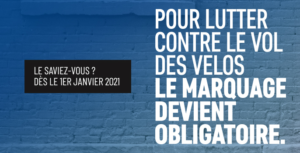 Lire la suite à propos de l’article LUTTEZ CONTRE LE VOL AVEC LE MARQUAGE VÉLO