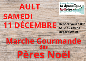 Lire la suite à propos de l’article SAMEDI 11 DÉCEMBRE – MARCHE GOURMANDE DES PÈRES NOEL