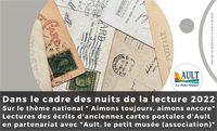 Lire la suite à propos de l’article BIBLIOTHÈQUE : LES NUITS DE LA LECTURE 2022
