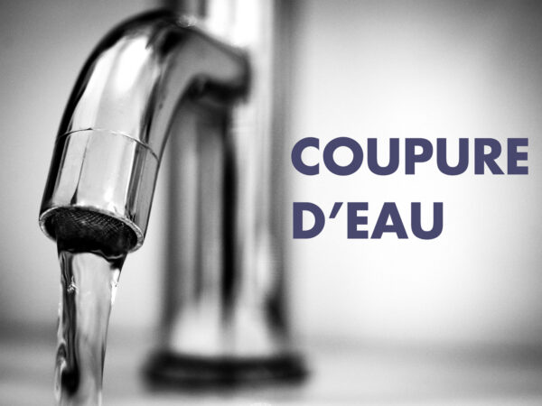 AVIS COUPURE D’EAU