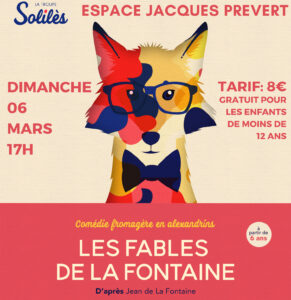 Lire la suite à propos de l’article A L’ESPACE JACQUES PRÉVERT LE 6 MARS 2022 À 17H