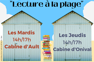 Lire la suite à propos de l’article LECTURE A LA PLAGE – MARDI ET JEUDI A AULT ET ONIVAL