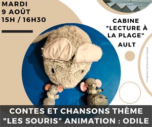 Lire la suite à propos de l’article BIBLIOTHÈQUE : CONTES ET CHANSONS « LES SOURIS »