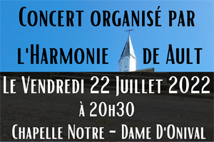 Lire la suite à propos de l’article CONCERT DE L’HARMONIE DE AULT