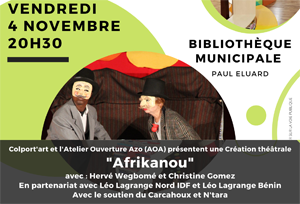 Lire la suite à propos de l’article BIBLIOTHÈQUE : COLPORT’ART ET L’ATELIER OUVERTURE AZO