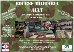 Lire la suite à propos de l’article BOURSE MILITARIA – DIMANCHE 4 DÉCEMBRE 2022 AVEC AULT44