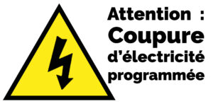 Lire la suite à propos de l’article AVIS COUPURE DE COURANT POUR TRAVAUX LE MARDI 11 FÉVRIER 2025