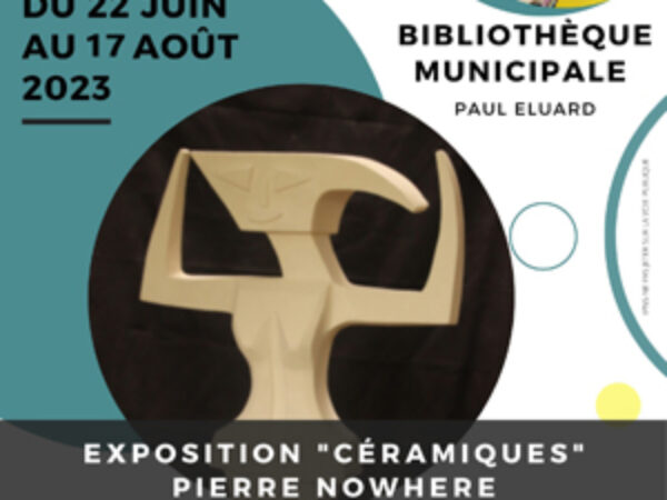 BIBLIOTHÈQUE : DU 22 JUIN AU 17 AOUT – EXPOSITION