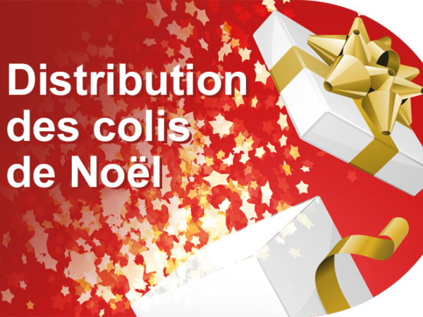 DISTRIBUTION DES COLIS 2023 AUX AINES