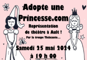 Lire la suite à propos de l’article ADOPTE UNE PRINCESSE LE SAMEDI 25 MAI 2024