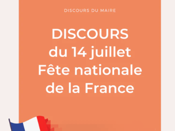 DISCOURS DU MAIRE LE 14 JUILLET 2025