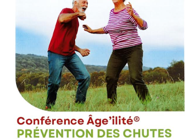 CONFÉRENCE AGE’ILITÉ – PRÉVENTION DES CHUTES VENDREDI 5 SEPTEMBRE 2025