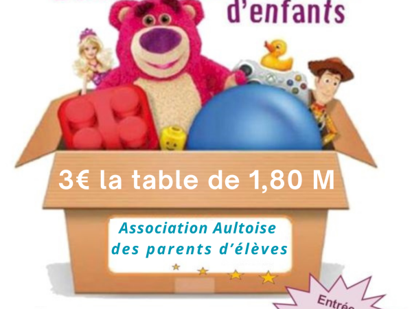 BOURSE AUX JOUETS ET VÊTEMENTS D’ENFANTS LE DIMANCHE 9 NOVEMBRE 2025