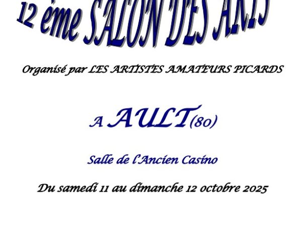 12ᵉ SALON DES ARTS – LE 11 ET LE 12 OCTOBRE 2025