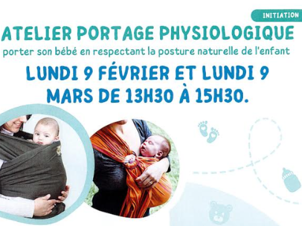 ATELIER PORTAGE PHYSIOLOGIQUE EN FÉVRIER ET MARS 2026