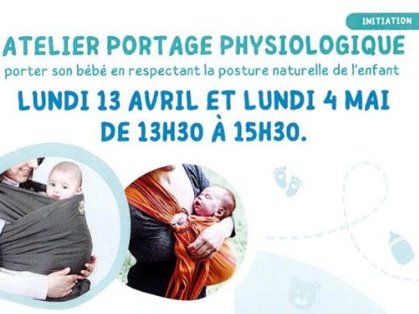 ATELIER PORTAGE PHYSIOLOGIQUE EN AVRIL ET MAI 2026