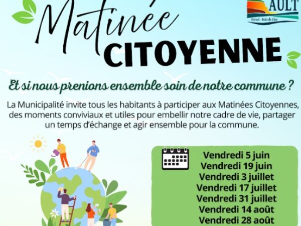 PARTICIPEZ AUX MATINÉES CITOYENNES