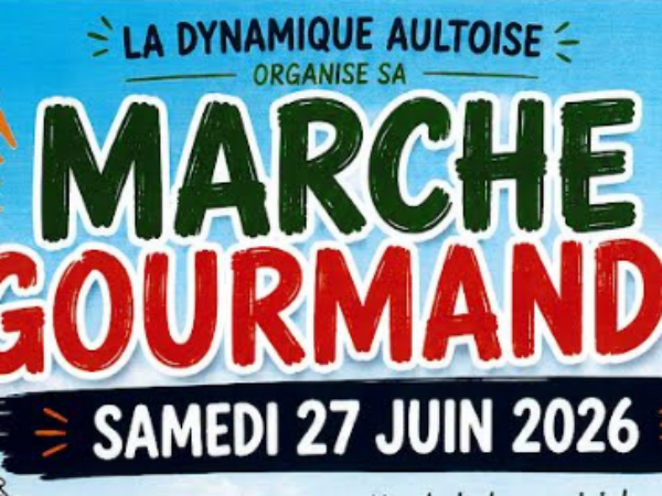 MARCHE GOURMANDE LE SAMEDI 27 JUIN 2026