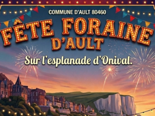 FETE FORAINE D&rsquo;AULT DU 20 AU 22 JUIN 2026