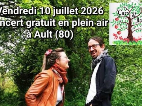 CONCERT GRATUIT EN PLEIN AIR – CARO & ANTO LE 10 JUILLET 2026 A 18H30