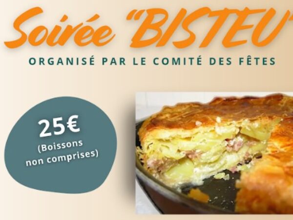 SOIRÉE BISTEU – LE 10 OCTOBRE 2026